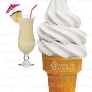 Pina Colada Flavor Ice Cream