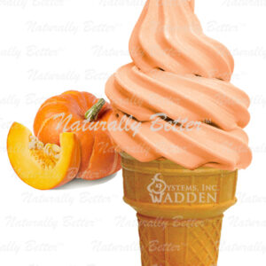 Pumpkin Flavor Soft Ice Cream